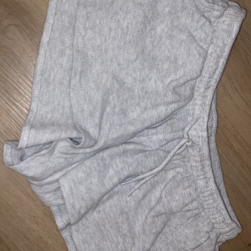 Cozy Gray Lounge Shorts